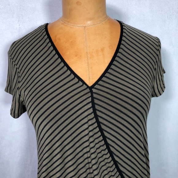 Maeve Anthropologie short sleeve striped top - Picture 4 of 8
